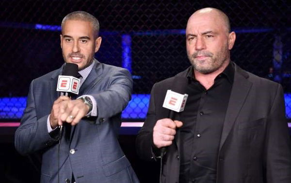 Jon Anik and Joe Rogan