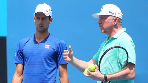 Novak Djokovic, Boris Becker