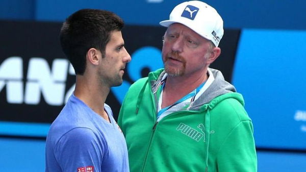 Novak Djokovic, Boris Becker