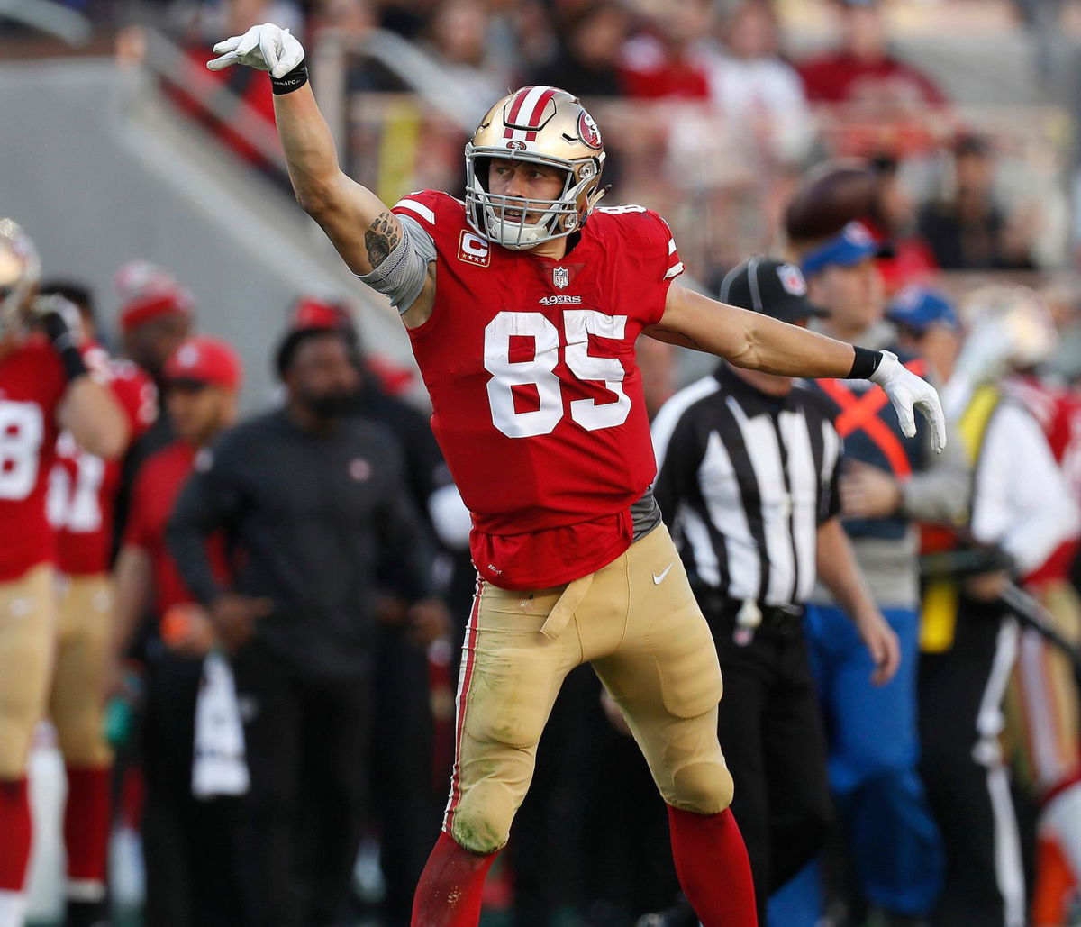 Official George kittle san francisco 49ers cero miedo celebration