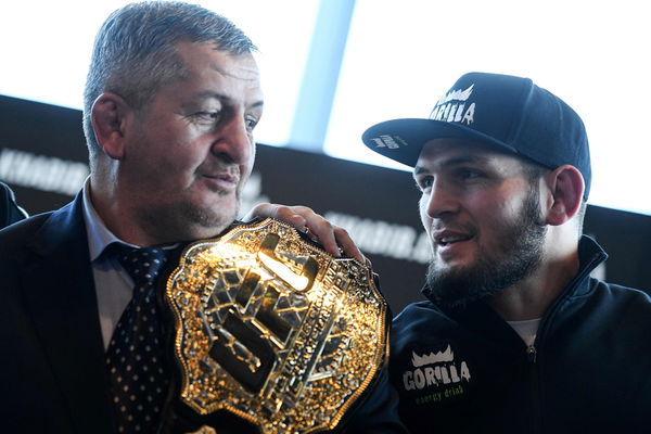 Abdulmanap Nurmagomedov and Khabib Nurmagomedov