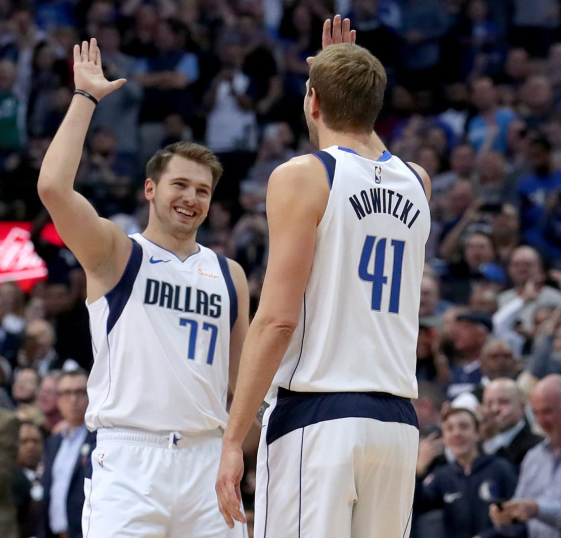 You gotta earn your minutes, son': Dirk Nowitzki-Luka Doncic