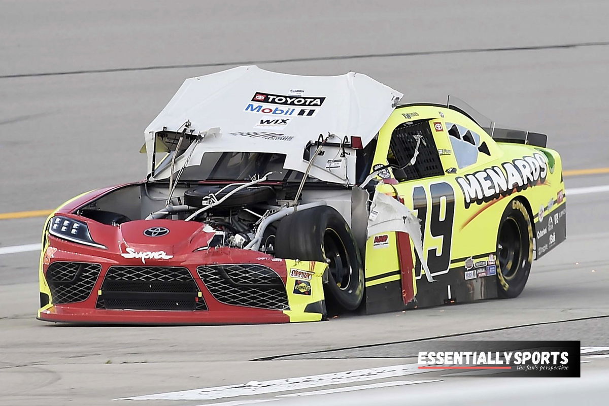 RED FLAG at Martinsville: Brandon Jones Racks Up a Pile of Cars After ...