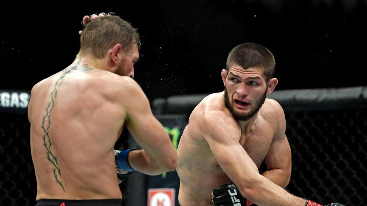 Khabib gaethje full discount fight