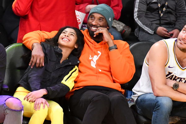 Celebrities At The Los Angeles Lakers Game