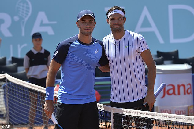 Borna Coric and Grigor Dimitrov