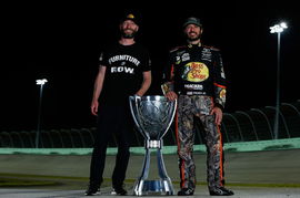 Cole Pearn and Martin Truex