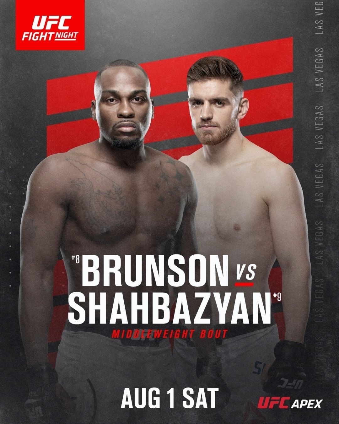 UFC Vegas 5: Derek Brunson Vs Edmen Shahbazyan Prediction ...