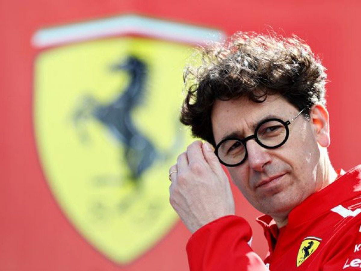 Ferrari F1 Team Principal Mattia Binotto Confirms Major Role Change