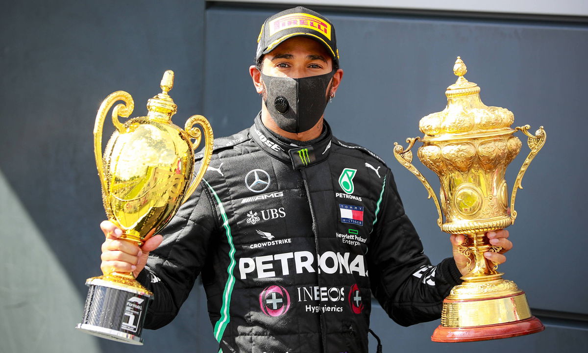 Why Did Lewis Hamilton Get Two Trophies After Winning the 