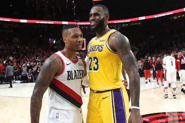 Damian-Lillard-and-LeBron-James