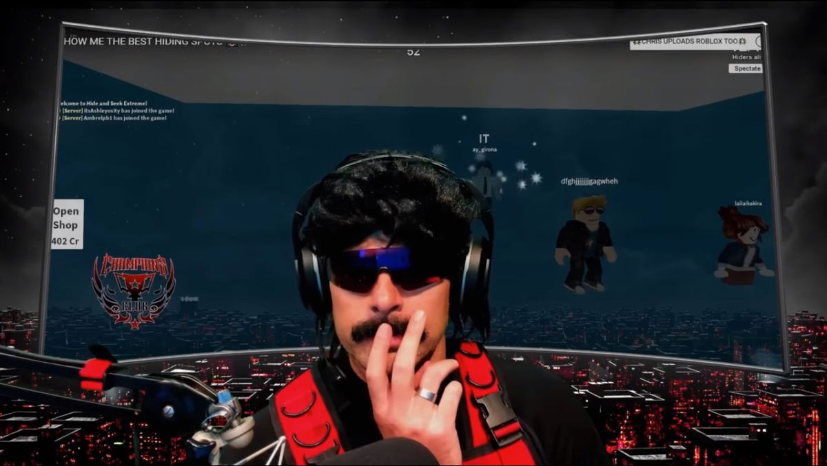 Dr Disrespect Breaks Ninja S Streaming Record On Youtube Essentiallysports - youtube live streaming roblox