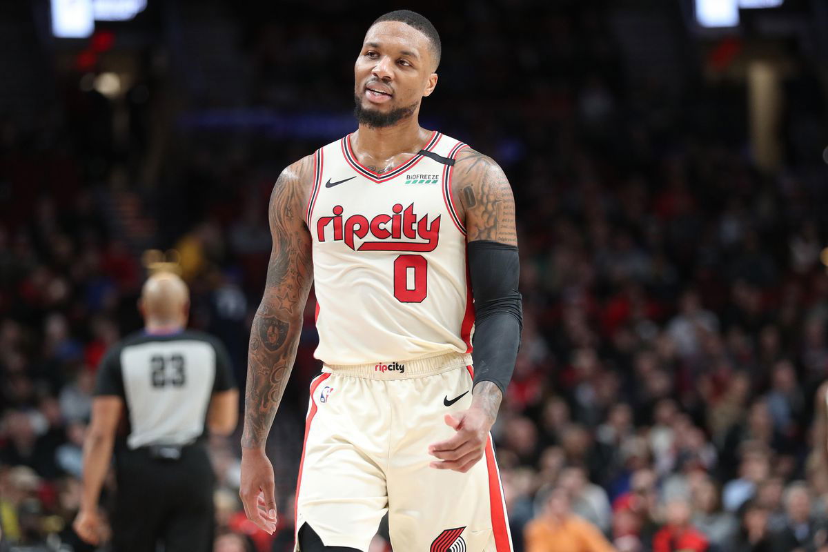 damian lillard's number