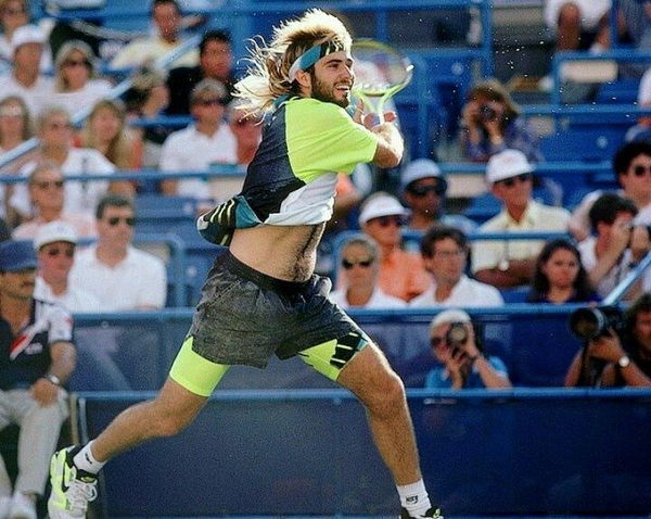 Agassi 1990 US Open