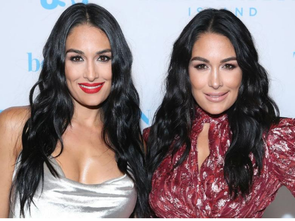 Nikki and Brie Bella Introduce Their New Born Children to the WWE ...