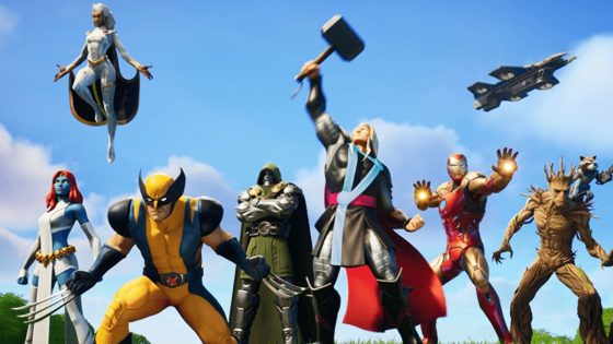 Fortnite Marvel Header