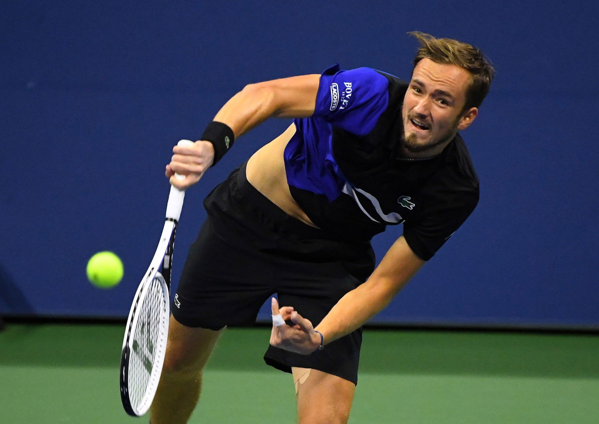 Daniil Medvedev at US Open 2020 semis