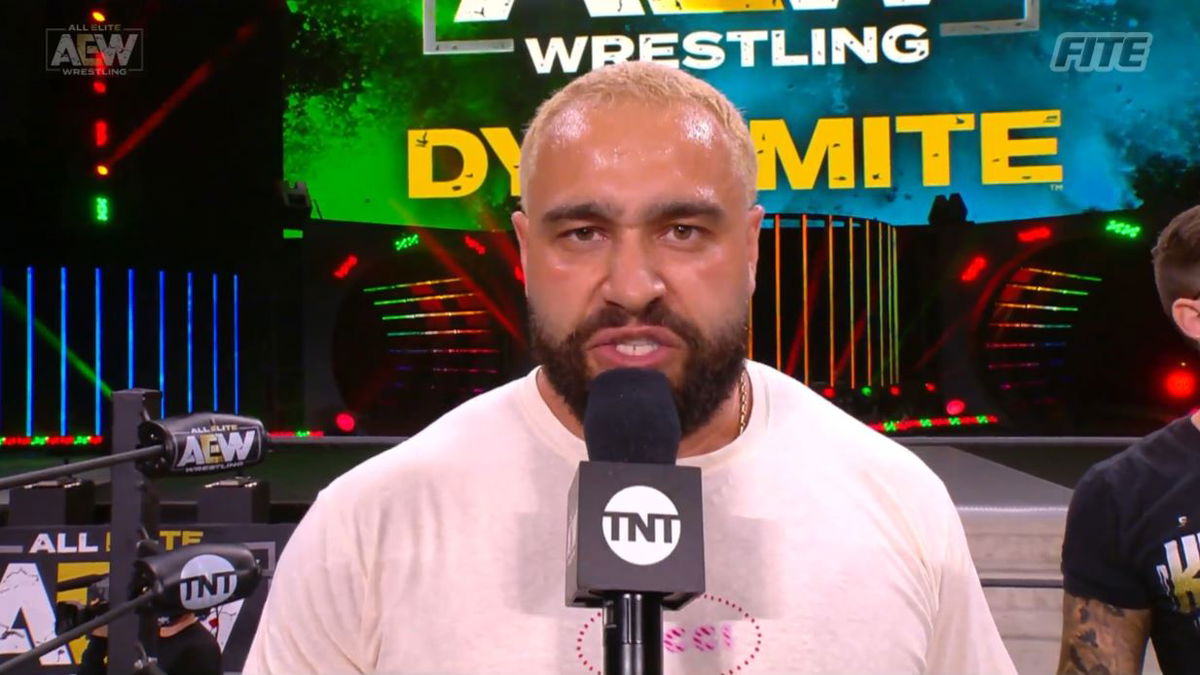 rusev in aew