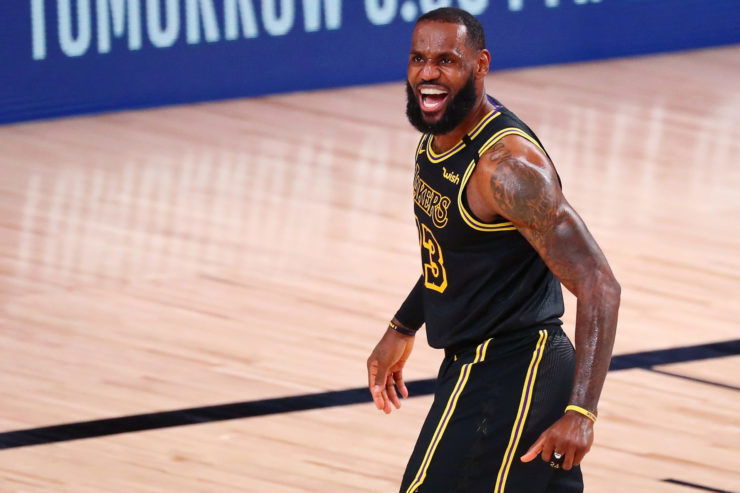 LeBron James against Houston Rockets