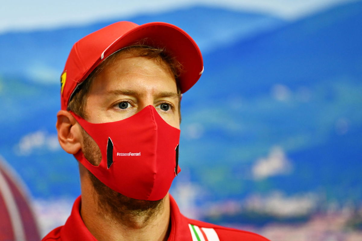 Sebastian Vettel at Tuscan Grand Prix