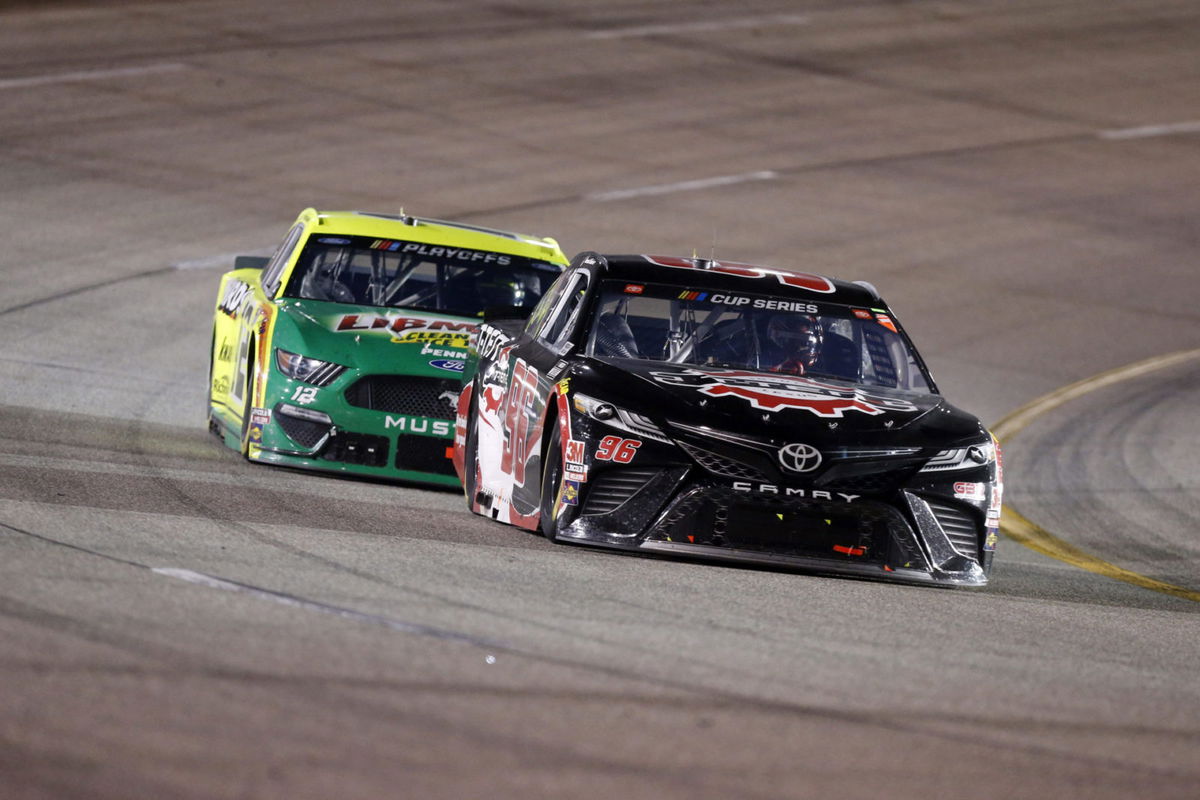 Justin Marks-recruited Daniel Suarez in action in NASCAR Cup Series