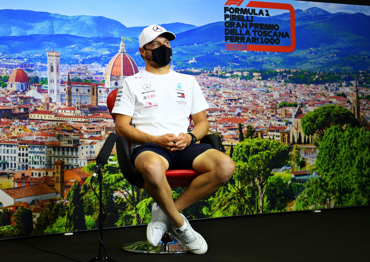 Valtteri Bottas At The Tuscan GP Press Conference