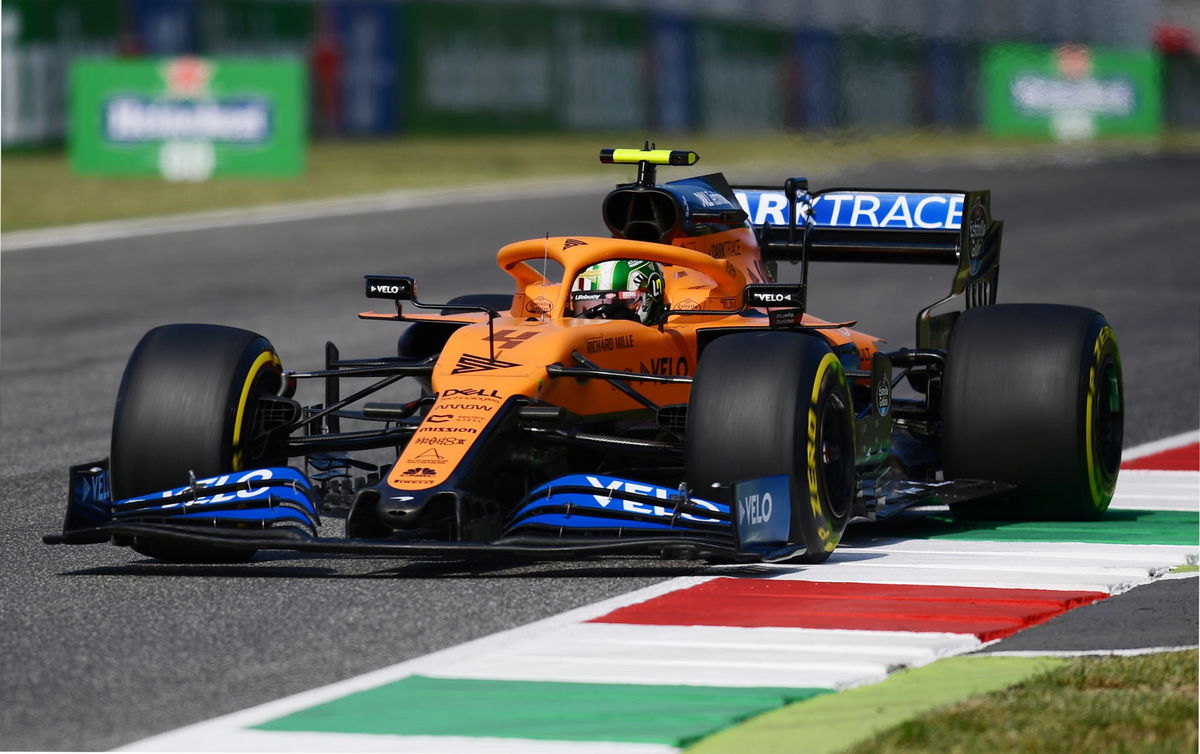 Lando Norris At The Tuscan GP