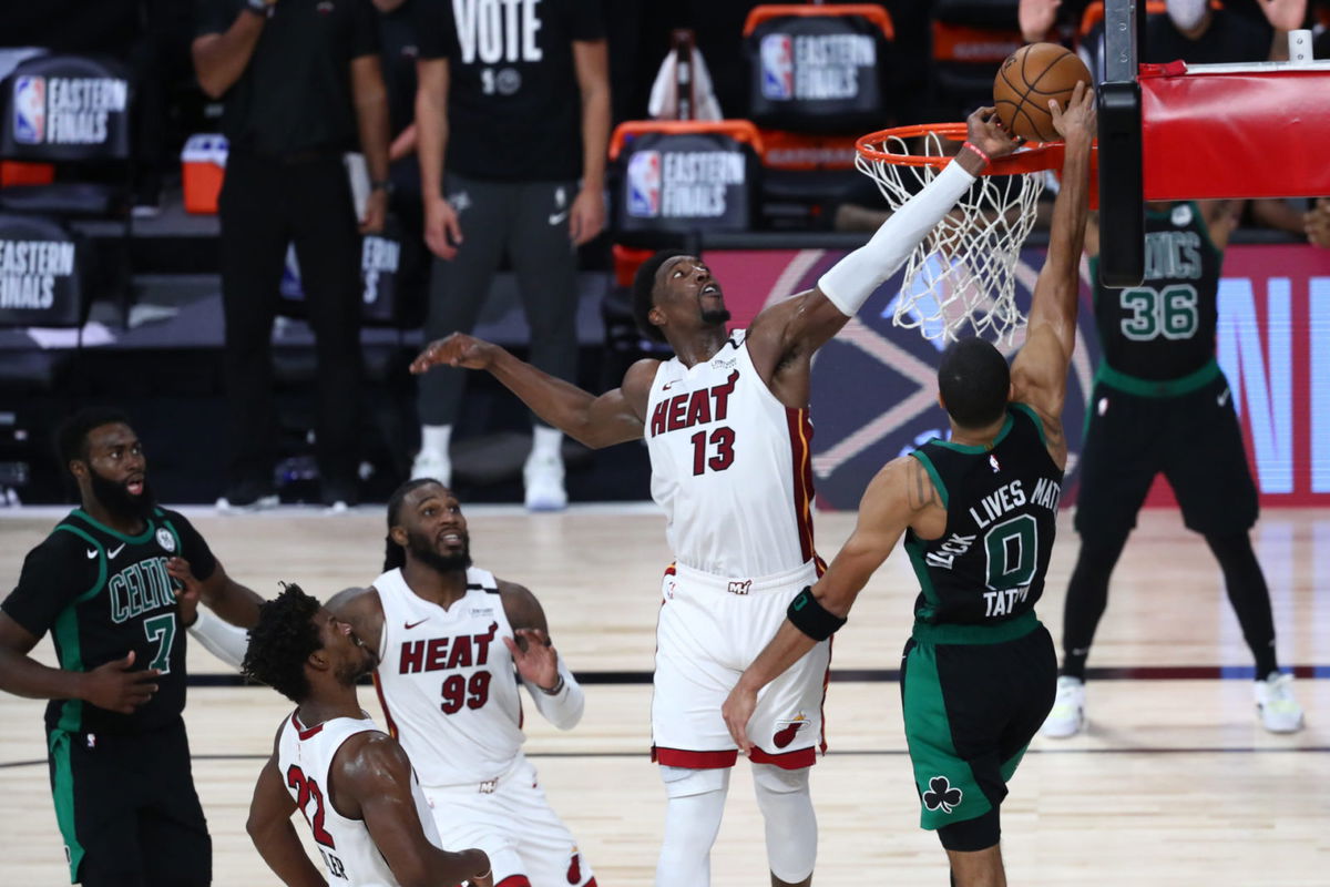 This Ain't Healthy For My Heart": Twitter Erupts as Heat's Star Duo Jimmy Butler and Bam Adebayo Clinch Game 1 in an OT Thriller - EssentiallySports