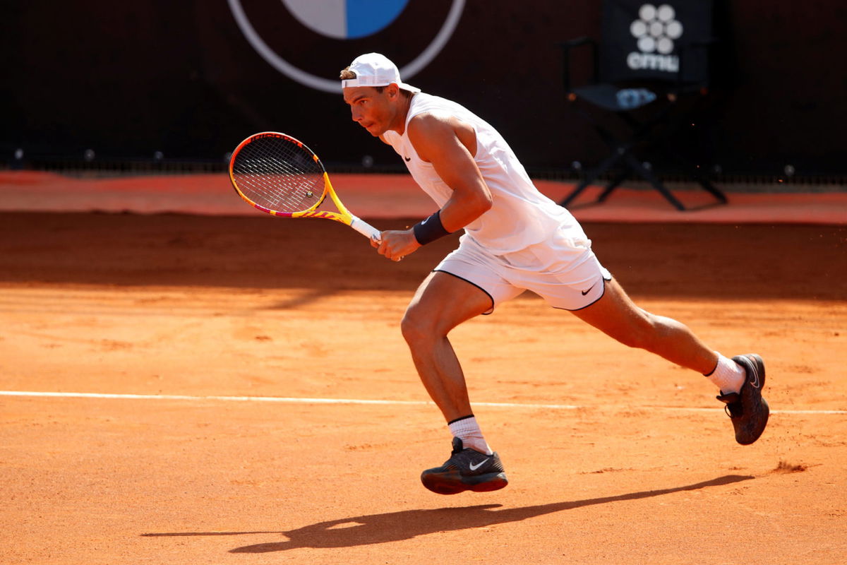 Rafael Nadal at Italian Open 2020