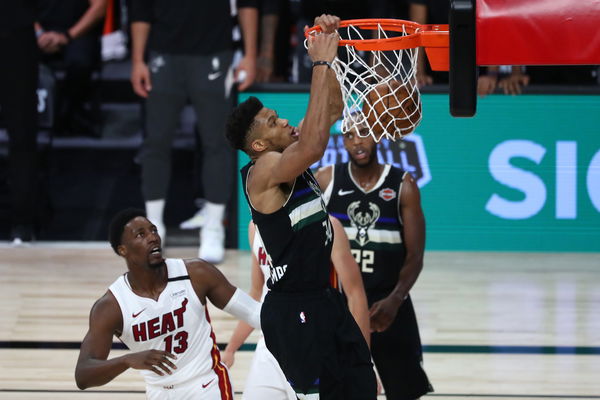 NBA: Playoffs-Miami Heat at Milwaukee Bucks