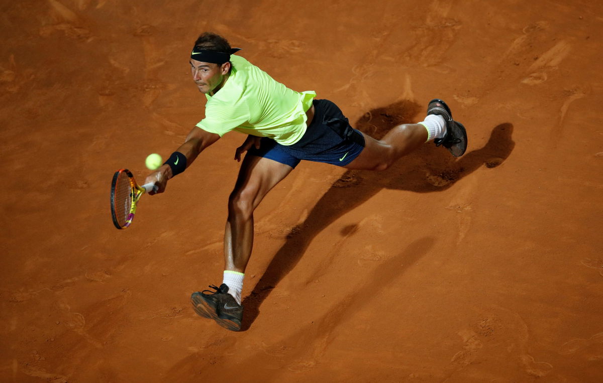 Rafael Nadal at Italian Open 2020