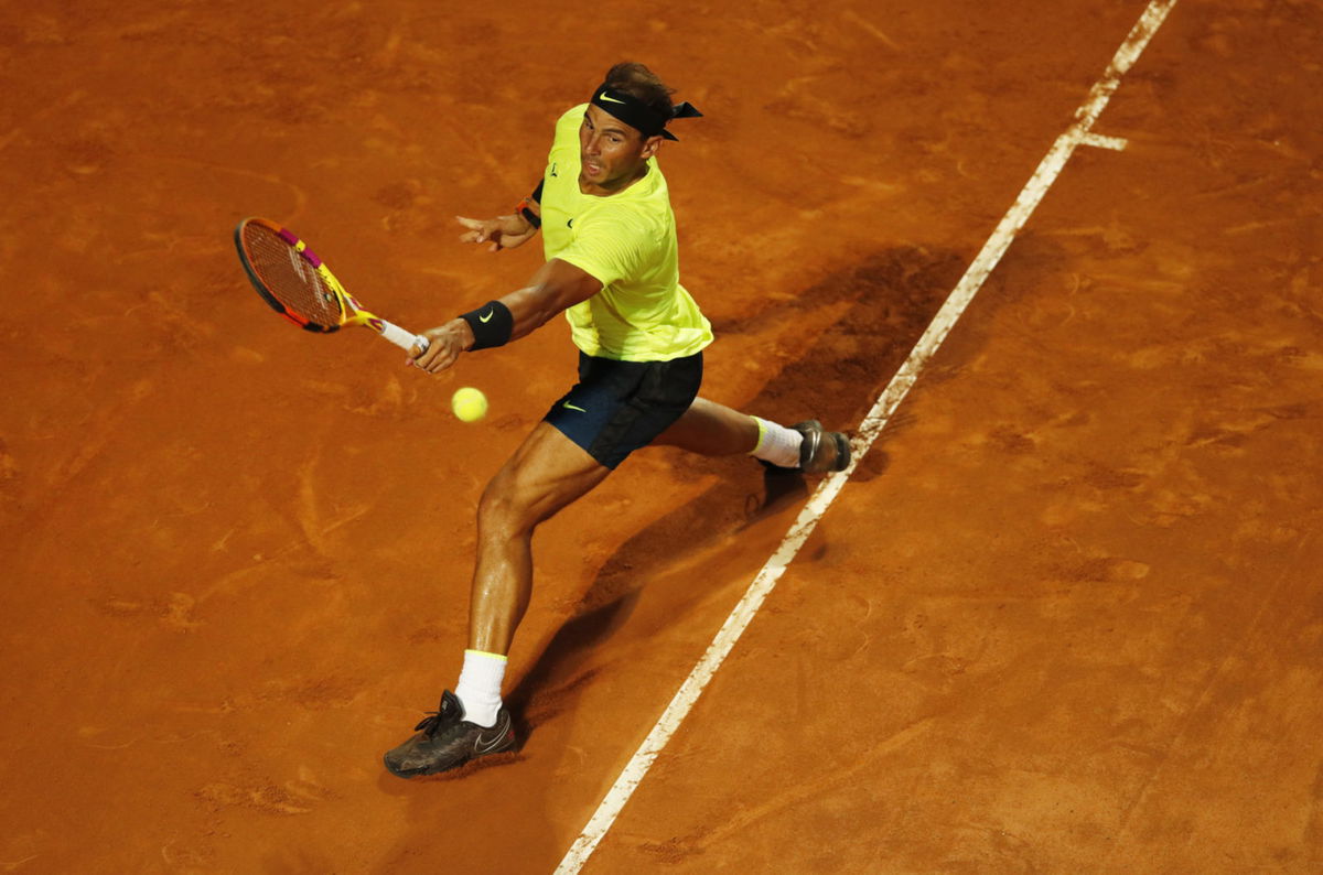 Rafael Nadal at Italian Open 2020