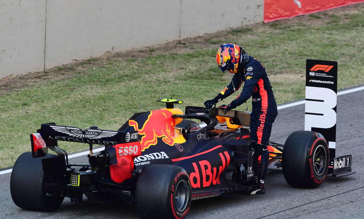 alex albon first red bull race