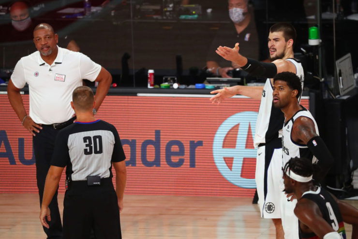 Doc Rivers, Zubac and Paul George