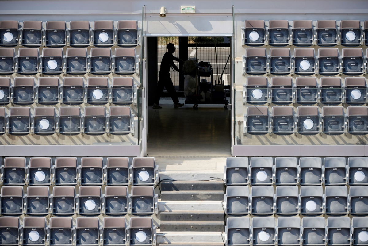 Italian Open 2020 empty stands