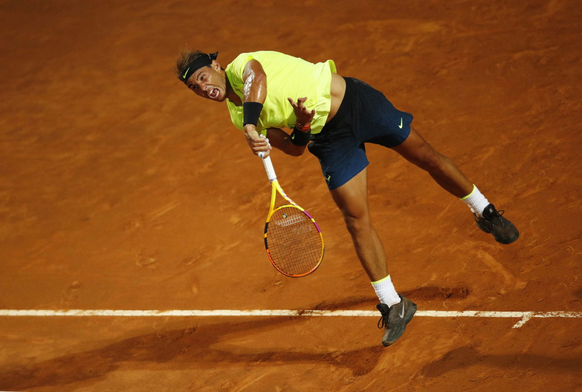 Rafael Nadal at Italian Open 2020