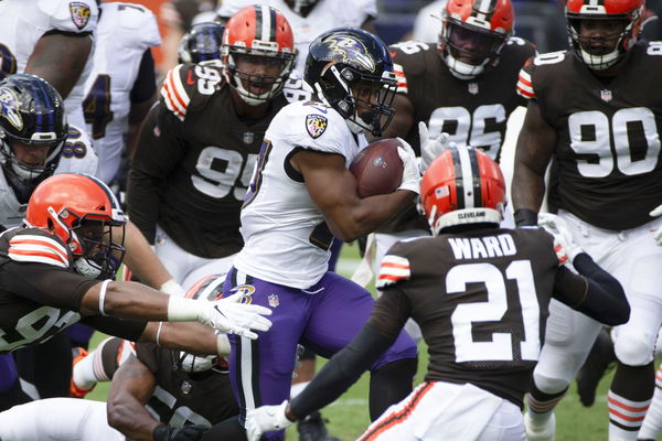 NFL: Cleveland Browns at Baltimore Ravens