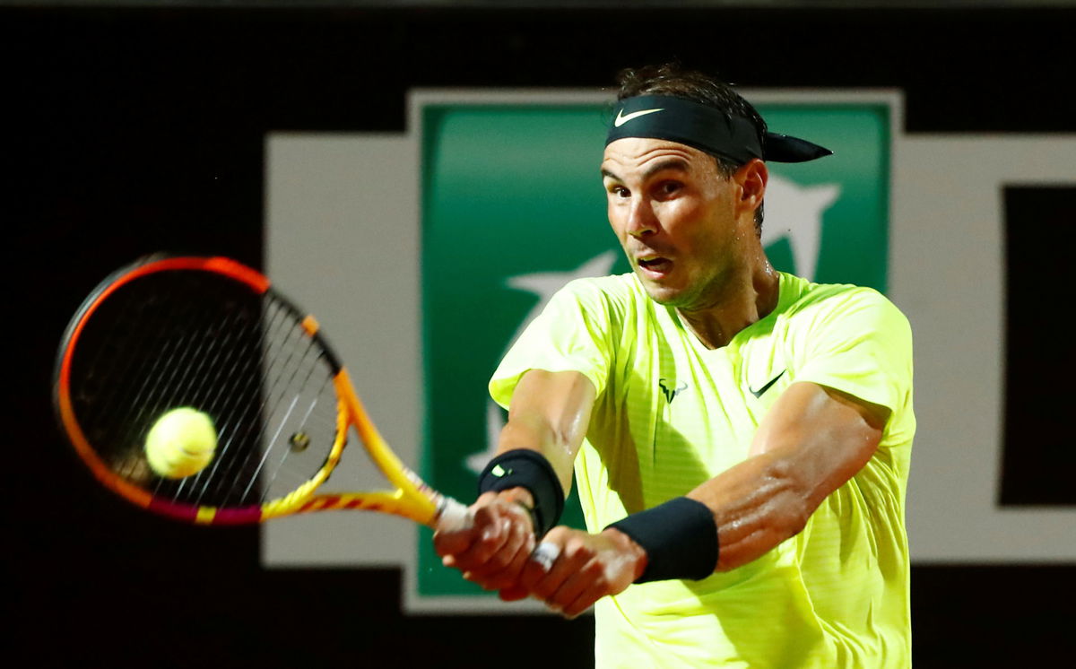 Rafael Nadal at Italian Open 2020