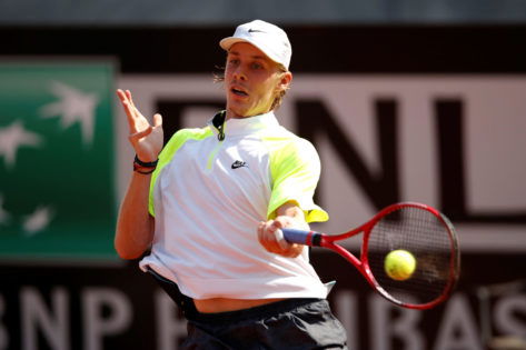 Denis Shapovalov at Italian Open 2020