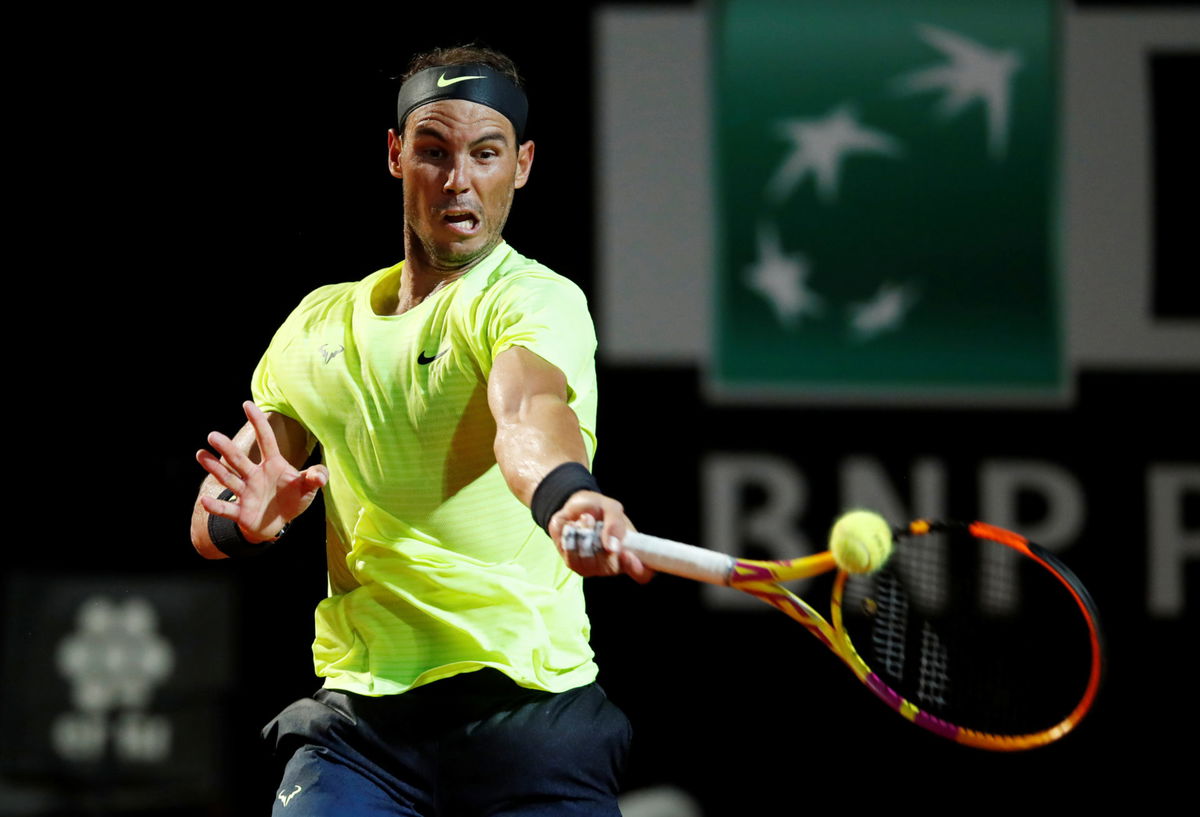 Rafael Nadal at Italian Open 2020