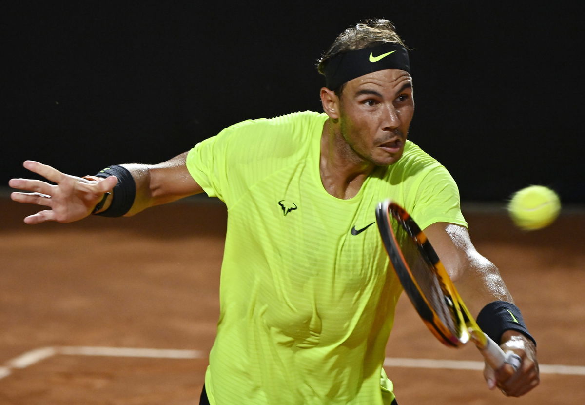 Rafael Nadal at Italian Open 2020