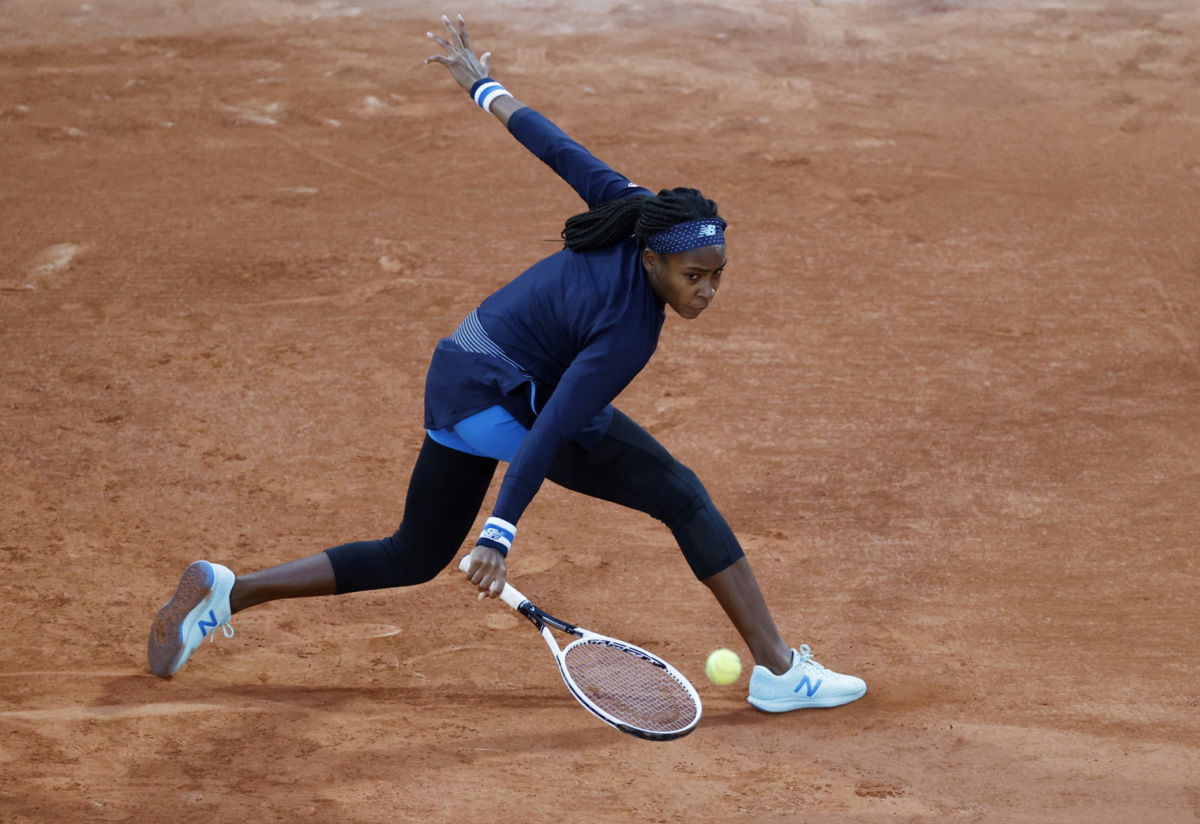 Coco Gauff at the French Open 2020