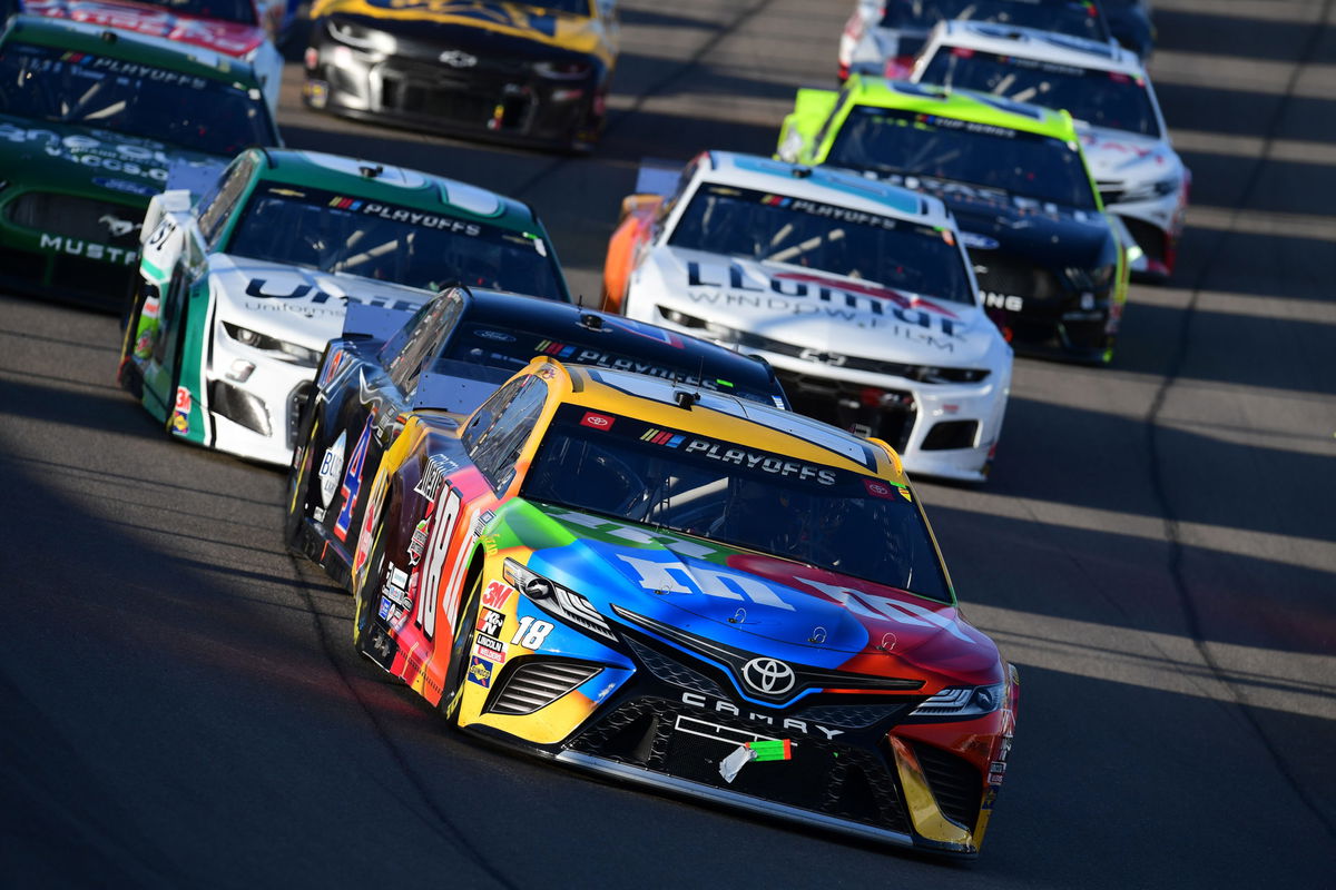 WATCH: Kyle Busch Escapes as Massive Wreck is Averted at ...