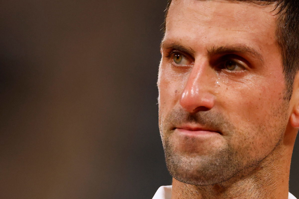 Novak Djokovic Shots an Angry Glare at Spectator at fo2020