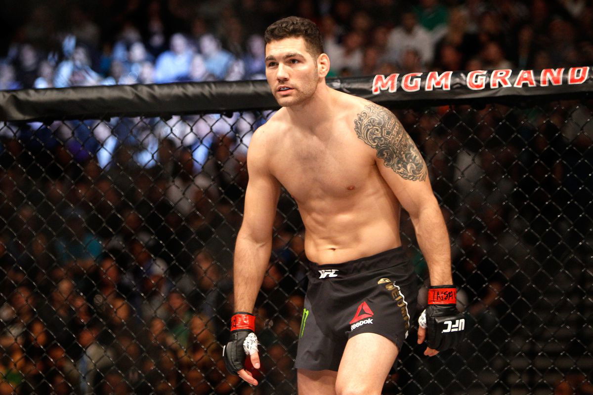 chris weidman leg break ufc