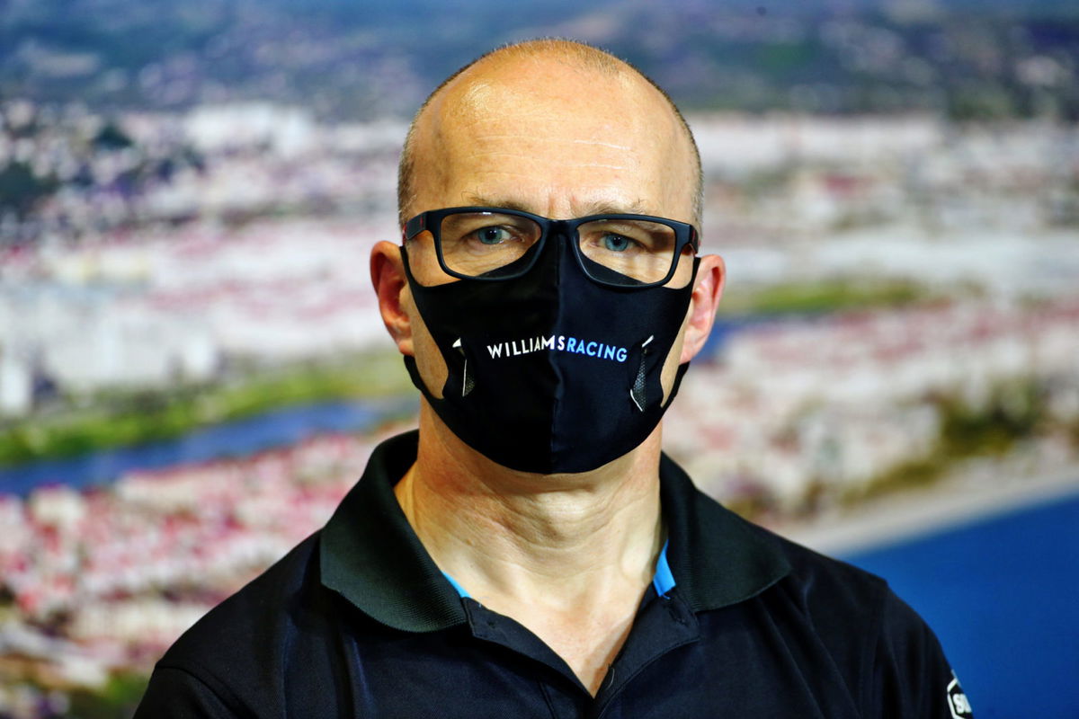 Williams' Simon Roberts During Russian GP Press Conference