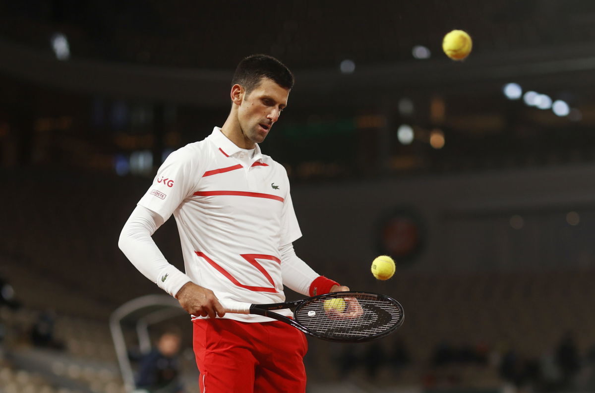 Novak Djokovic Claims There Is No Real Bubble at French ...