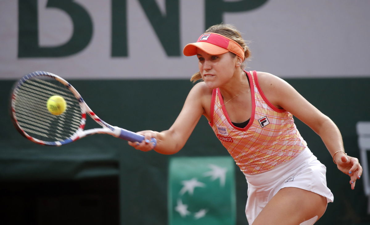 Sofia Kenin at French Open 2020