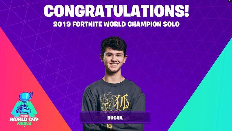 Bugha World Cup Champion