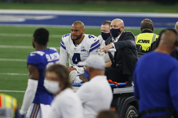 Cowboys star Dak Prescott suffers horrifying injury against Giants